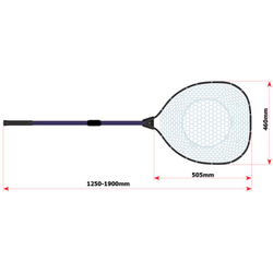 Подсак Favorite Arena ATLNDB1-190 телескоп.1.25-1.9м цвет тёмно-синий