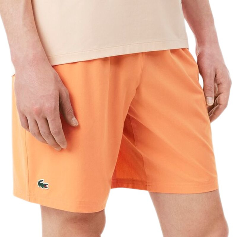 Теннисные шорты Lacoste Tennis X Novak Djokovic - orange/white