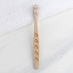 5864367 Детская зубная щётка «Чудо», бамбук  15 × 2 × 1,5 см