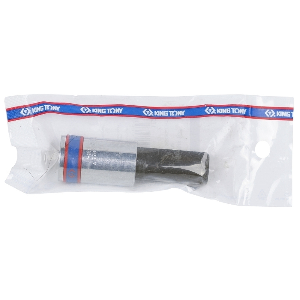 KING TONY (403517) Насадка (бита) торцевая 1/2", L = 80 мм, HEX, 17 мм