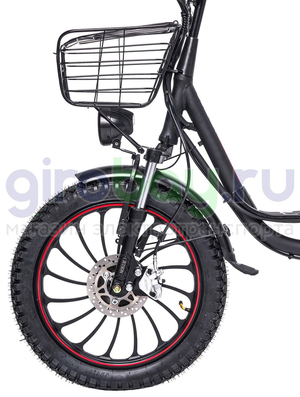 Электровелосипед Jetson PRO MAX 20D Черный (60V/20Ah) (гидравлика) фото №4