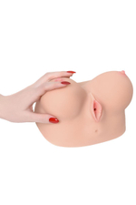 Мастурбатор Juliana Breast с вагиной (Цвет: телесный)