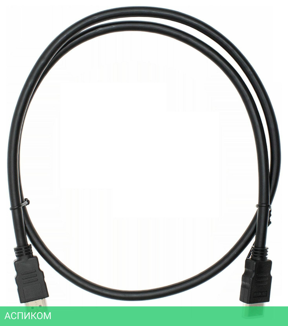 Кабель Cactus HDMI (m)/HDMI (m) 1 м черный (CS-HDMI.1.4-1)