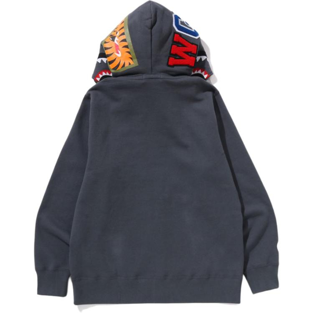 A Bathing Ape Bathing Ape Shark Full Zip Худи серый