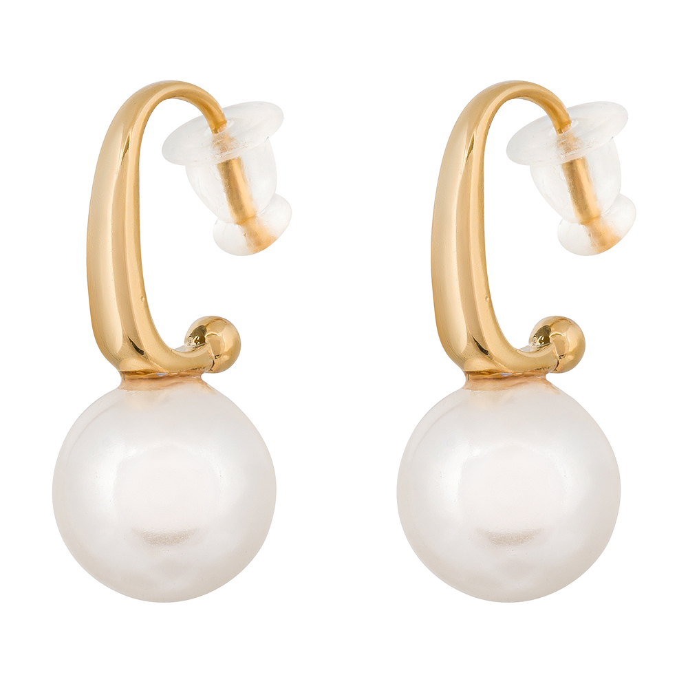 Серьги Fiore Luna WHITE PEARL ABE29654-01 G