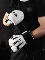 Перчатки для бокса Tomorrow Star Fury White Black