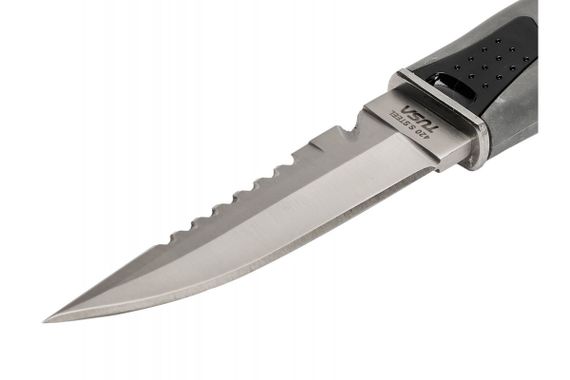 Нож водолазный TUSA X-Pert FK-860 черный