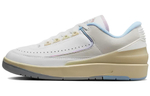 Кроссовки Jordan Air Jordan 2 Low "Summit White And Ice Blue" (Женская размерная сетка)