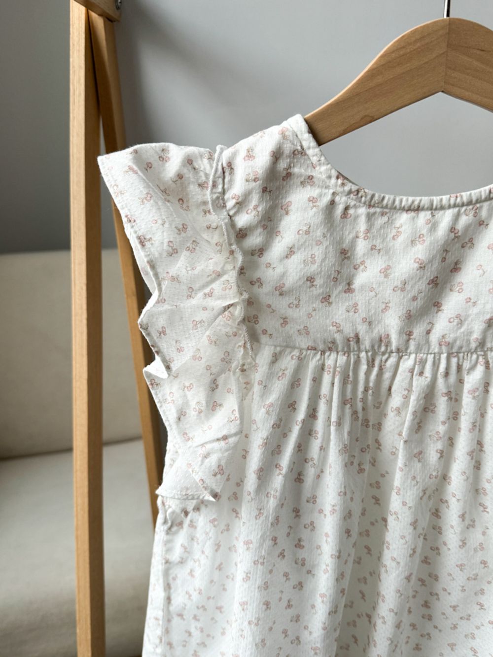 Хлопковая блузка Bonpoint, 140