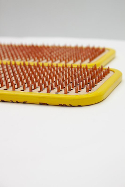 Доска садху Чакры темные медные гвозди