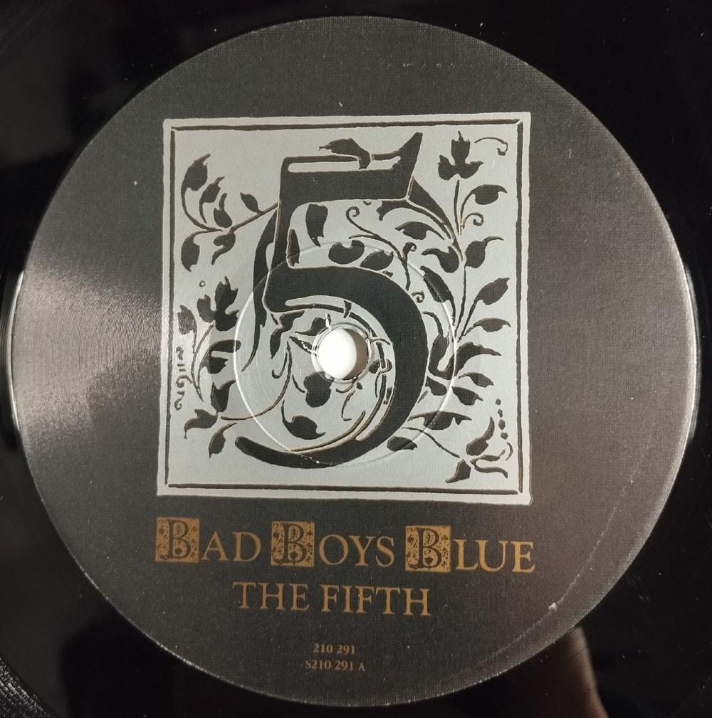Винтажная виниловая пластинка LP Bad Boys Blue The Fifth (Germany 1989)