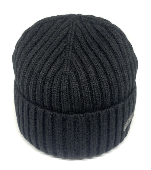 Шапка классическая с отворотом на флисе