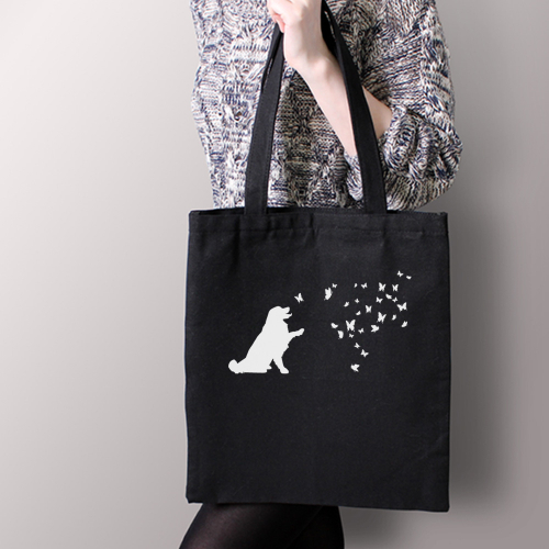 Тканевая сумка "Берн и бабочки"