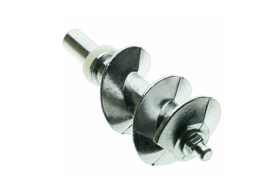 Шнек для мясорубки  120 мм + шайба Panasonic MK-G Redmond, Polaris, Scarlett, Vitek / Нержавейка MGR108UN