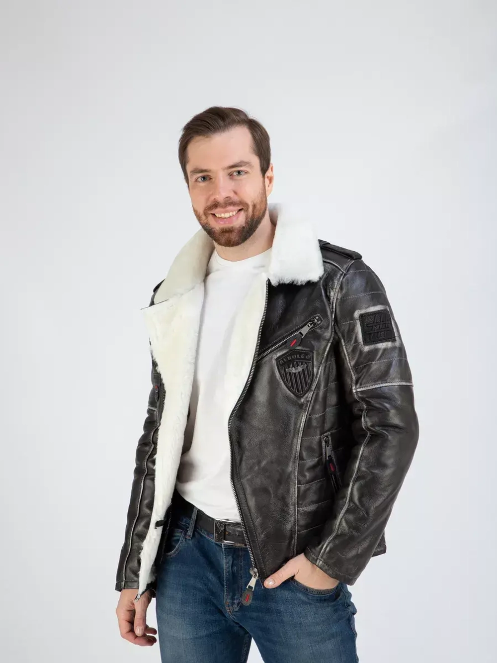 Дубленка натуральная зимняя Турция