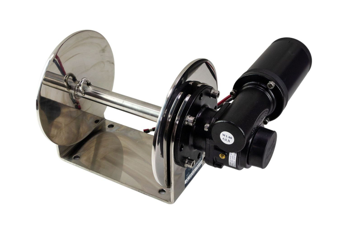 Лебедка якорная DW700, 12 В, для судов от 4.5 до 6 м, барабанная