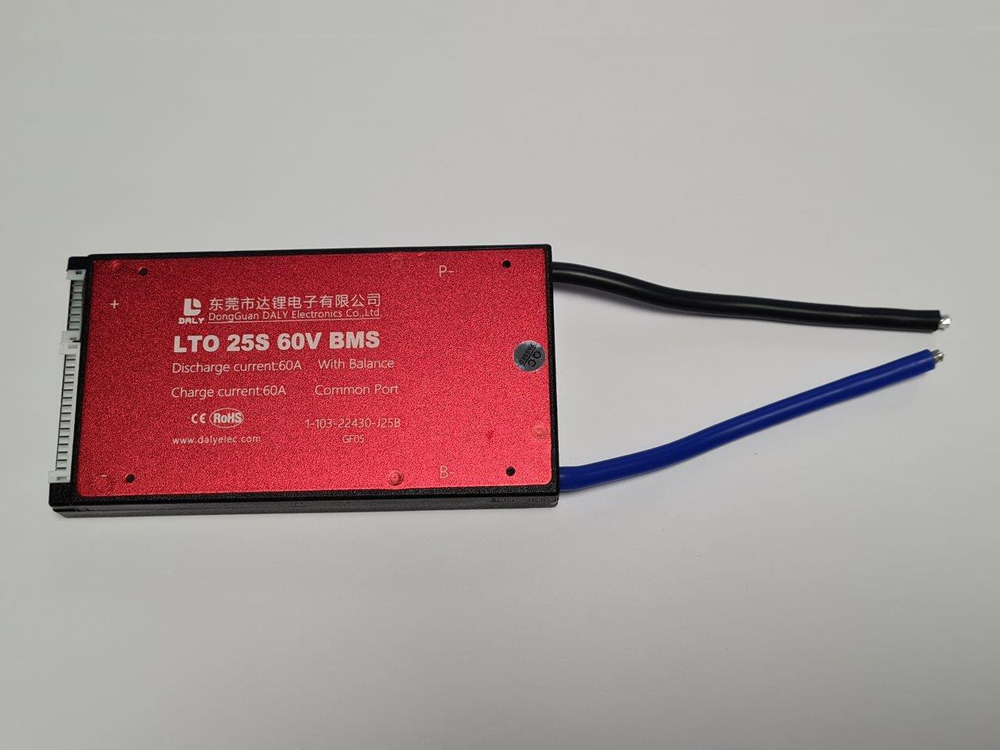 Плата контроля BMS LTO 25S 60V 60A