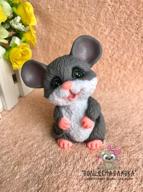 Силиконовая форма Мышка