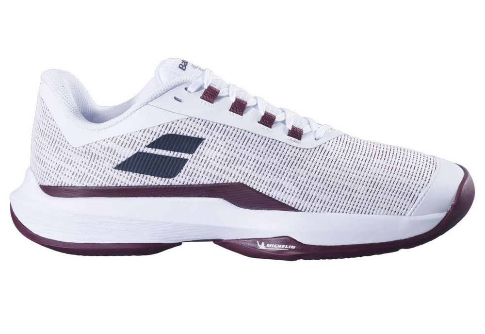 Мужские кроссовки теннисные Babolat Jet Tere 2 Clay - white/port royale