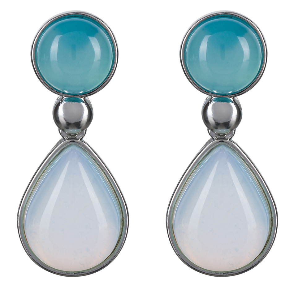 Серьги Possebon Azul, Opalina A0738.20.25 S