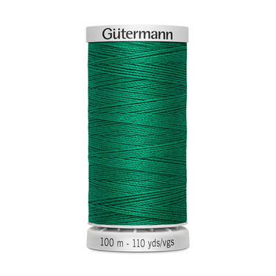Нитки суперкрепкие Gutermann Extra Strong M782 №40 (100 метров), 5 кат. | 402 изумрудно-зеленый