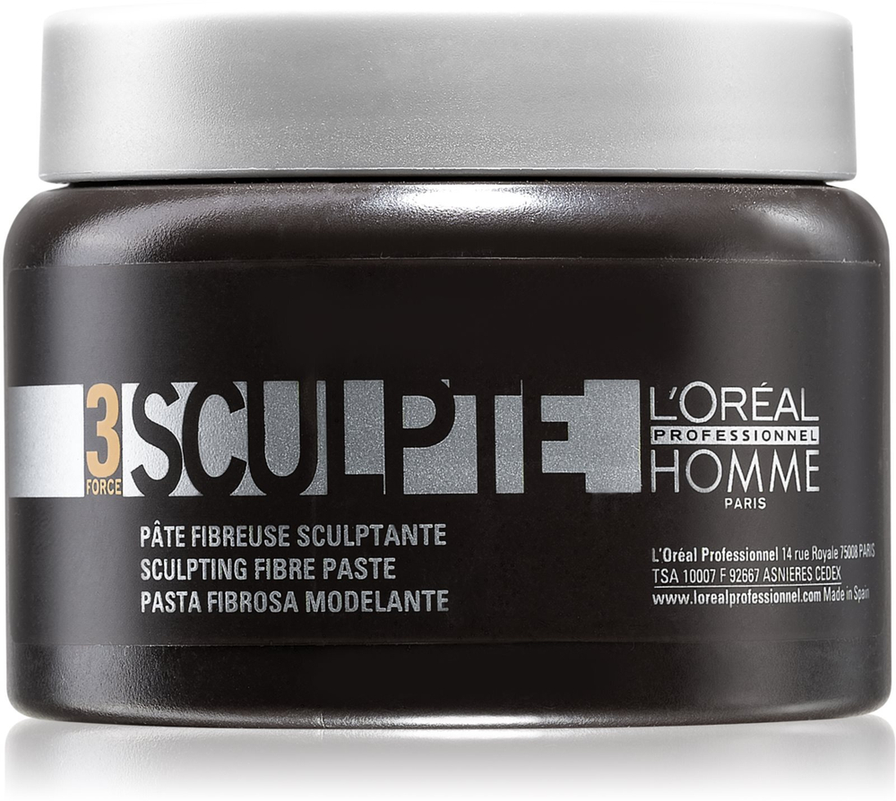 L’Oréal Professionnel Homme 3 Force Sculpte - средняя паста для моделирования /   150  ml  / GTIN 3474630160897