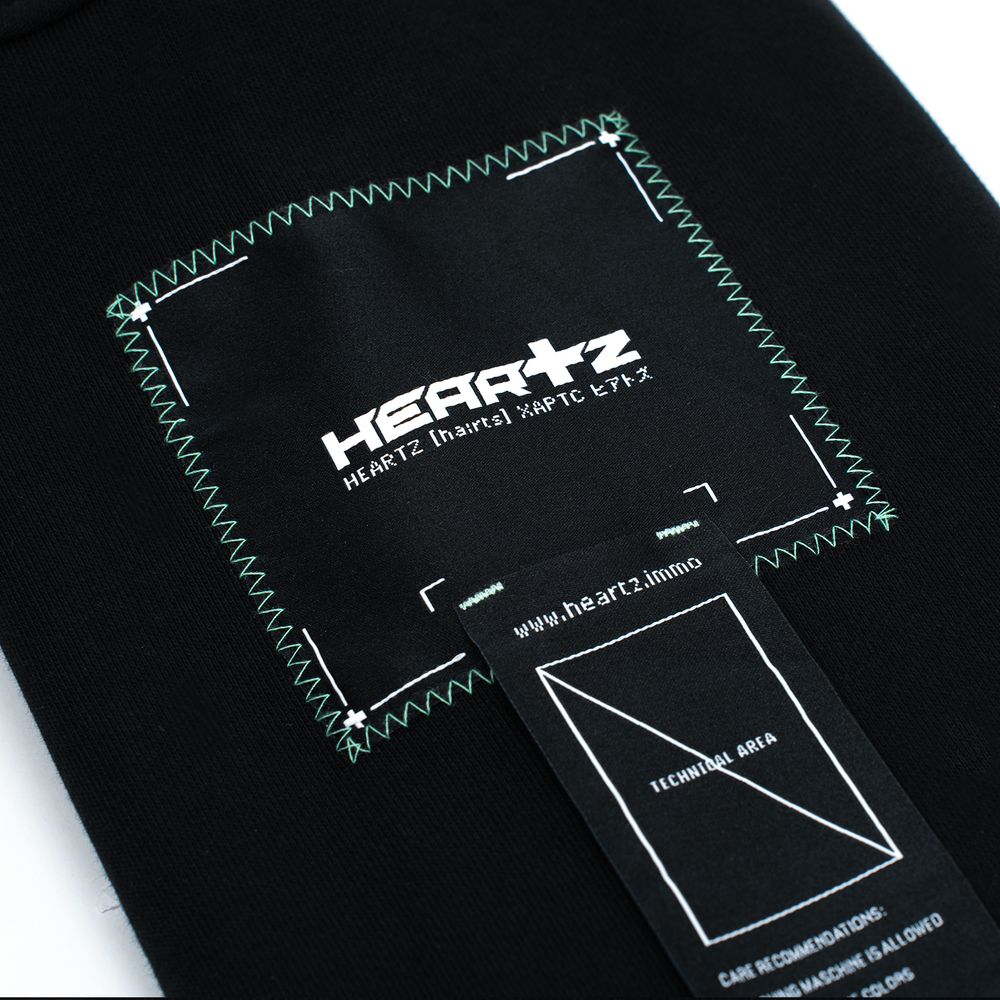 Худи Heartz Night-9 черный