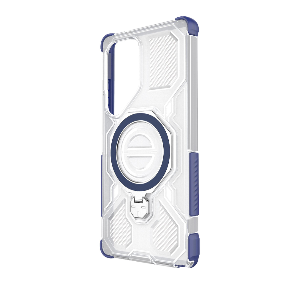 Прозрачный силиконовый чехол Expressive Clear Case для Samsung Galaxy S25 Ultra