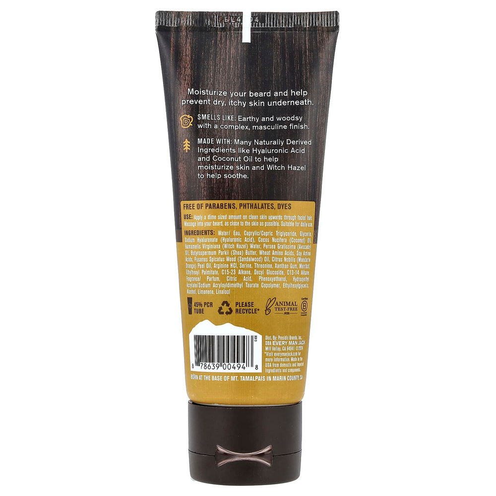 Every Man Jack, восстанавливающий лосьон для бороды и лица, сандаловое дерево, 95 мл (3,2 жидк. унции)