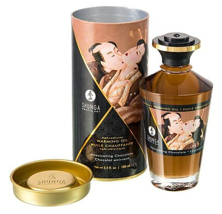 Масло интимное массажное съедобное "Пьянящий Шоколад" 100 мл