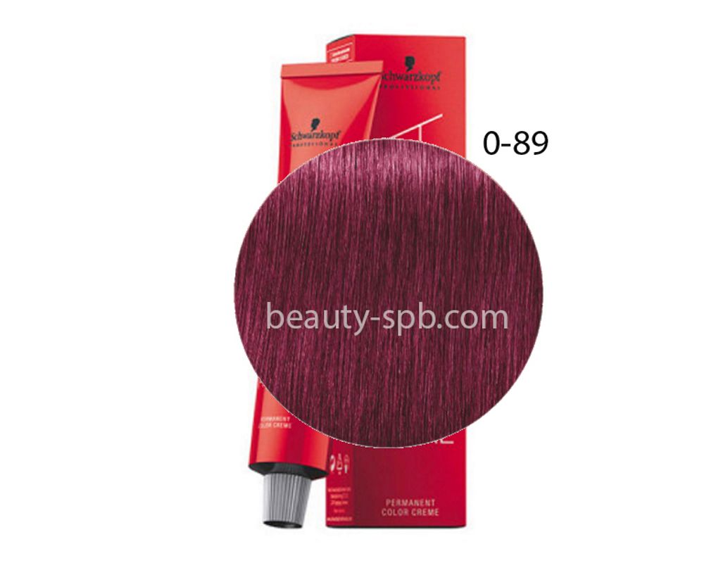 Schwarzkopf Professional Адаптивный тон Игора Royal Mixtones 0-89 Красный фиолетовый микстон 60мл