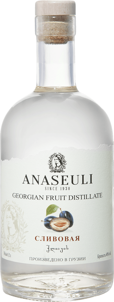 Водка Анасеули сливовая 0,5 40% (Комбинат Анасеули) Грузия