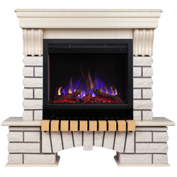 Электрокамин RealFlame Country WT с очагом Saphir 25,5