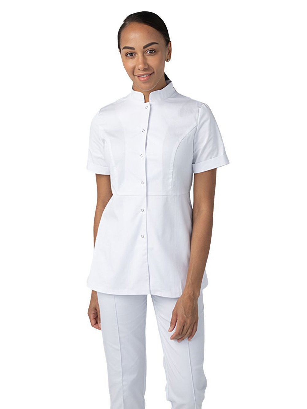 Туника медицинская женская Dr. Nice DRN422 на кнопках, синий, 40