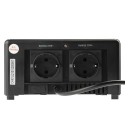 Стабилизатор напряжения ЭРА CНК-1000-УЦ компактный универсальный, 140-260В/220В, 1000ВА