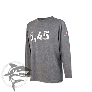 Футболка мужская с длинным рукавом, принт “5,45”