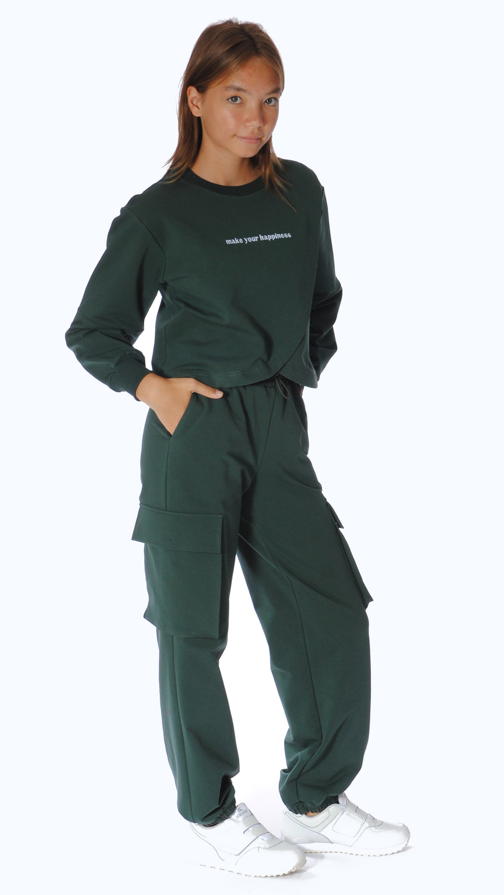 Брюки трикотажные для девочки 9-16 лет Fleur de Vie