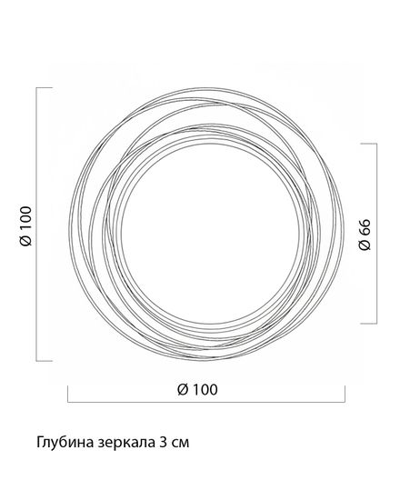 Зеркало "Трюдо"