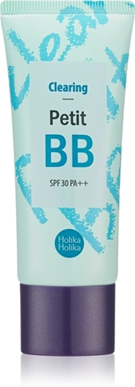 Holika Holika Petit BB Clearing - Матирующий BB-крем для жирной кожи, склонной к акне, 30 ml