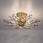 Citilux Серенада CL315183 Люстра хрустальная Бронза