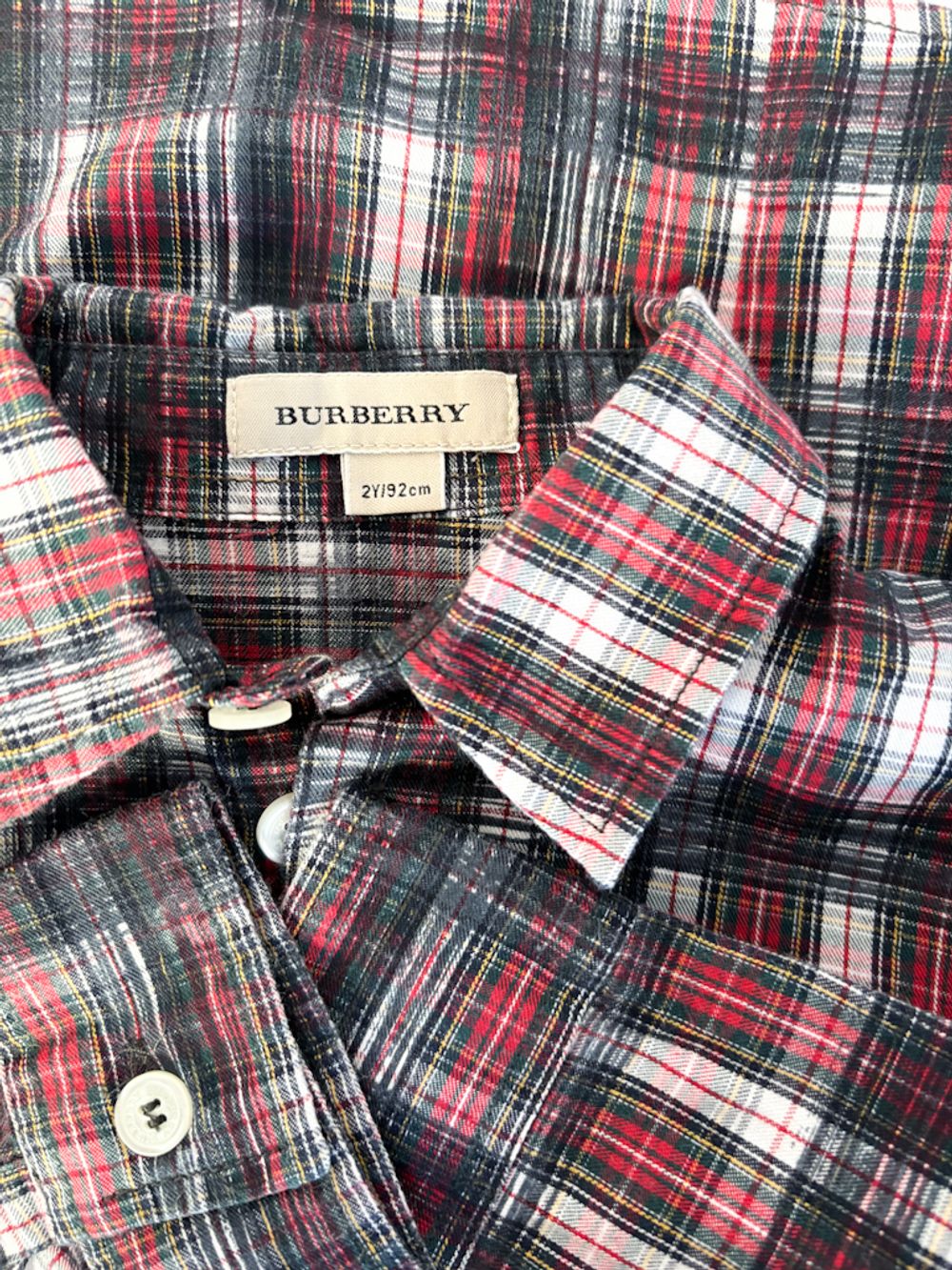 Хлопковая рубашка Burberry, 92