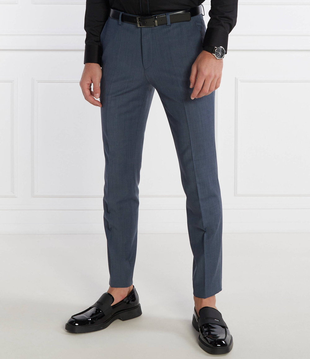 Чиносы Hesten232X HUGO - темно-синий(50507714)