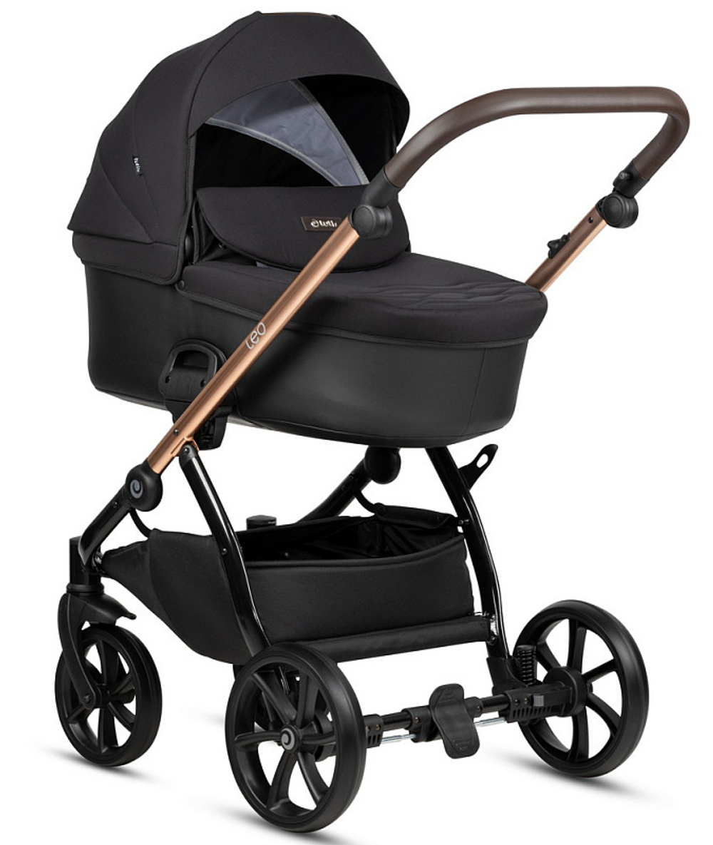 Детская коляска Tutis Leo Plus 3 в 1 1222201 Black