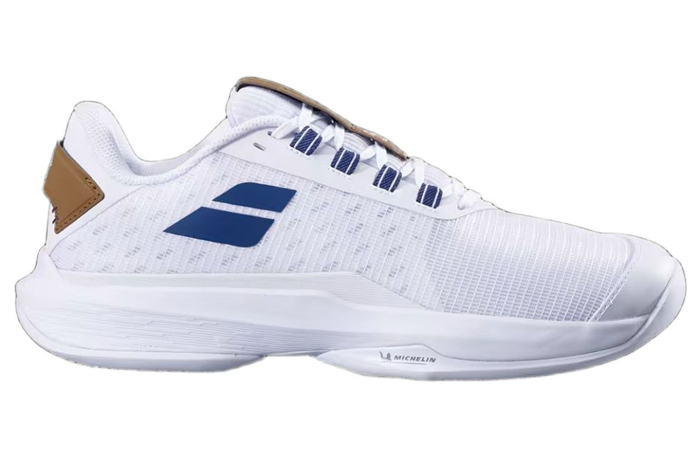 Теннисные кроссовки Babolat Jet Tere 2 Wimbledon Sand Grass - white/blue navy