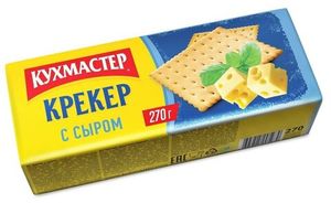 КРЕКЕР КУХМАСТЕР С СЫРОМ 270ГР