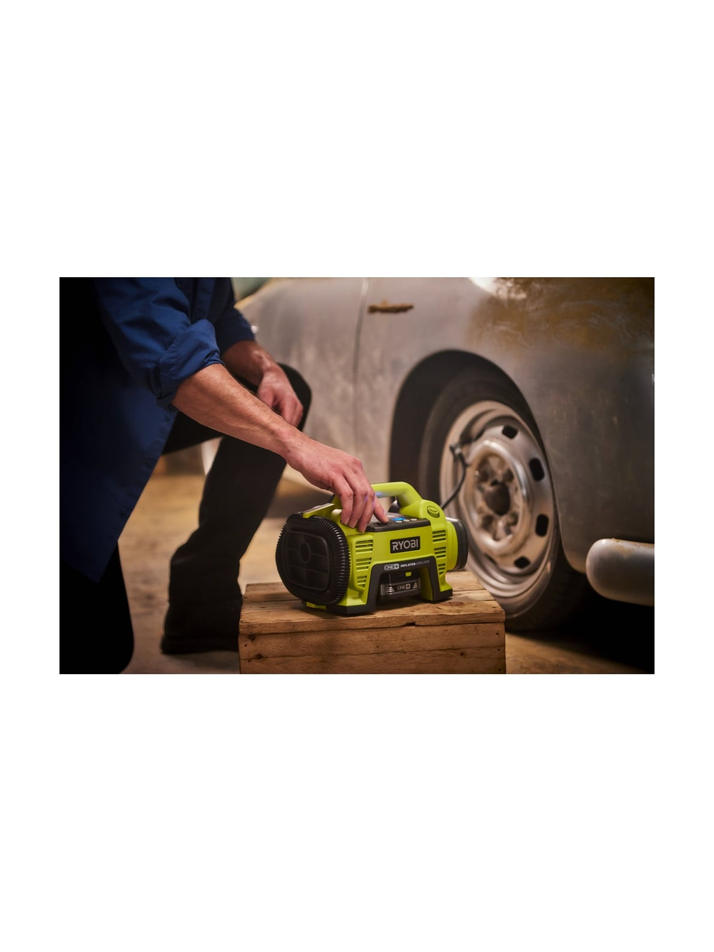 Компрессор для авто Ryobi ONE+ R18I-0 5133001834