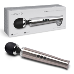 Вибромассажер литой люкс-ванд серебро 29см Le Wand Die Cast LW-051-SLV