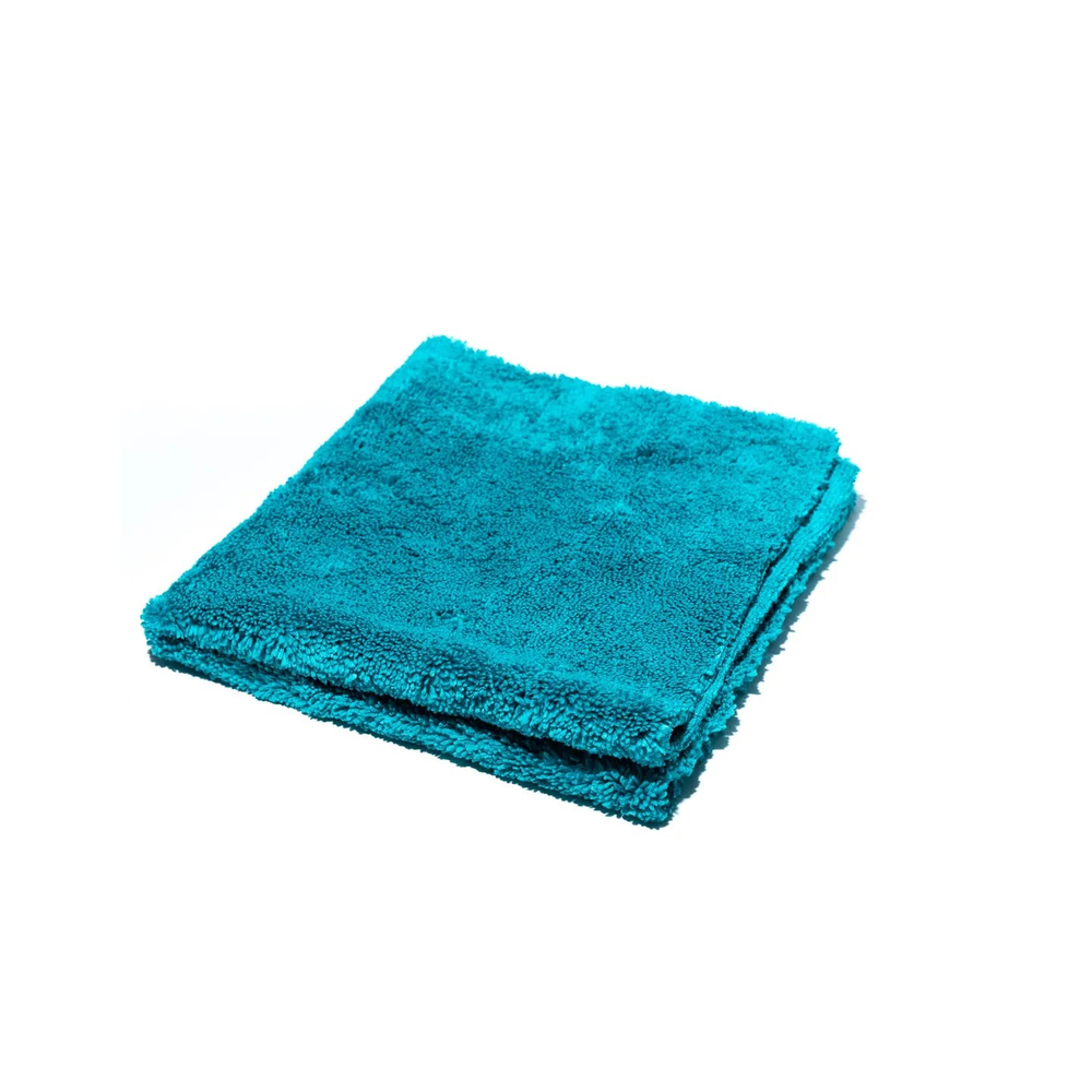 DETAILERS EQUIPMENT Универсальная двустороняя микрофибра бирюзовая 40х40 см, 420 GSM