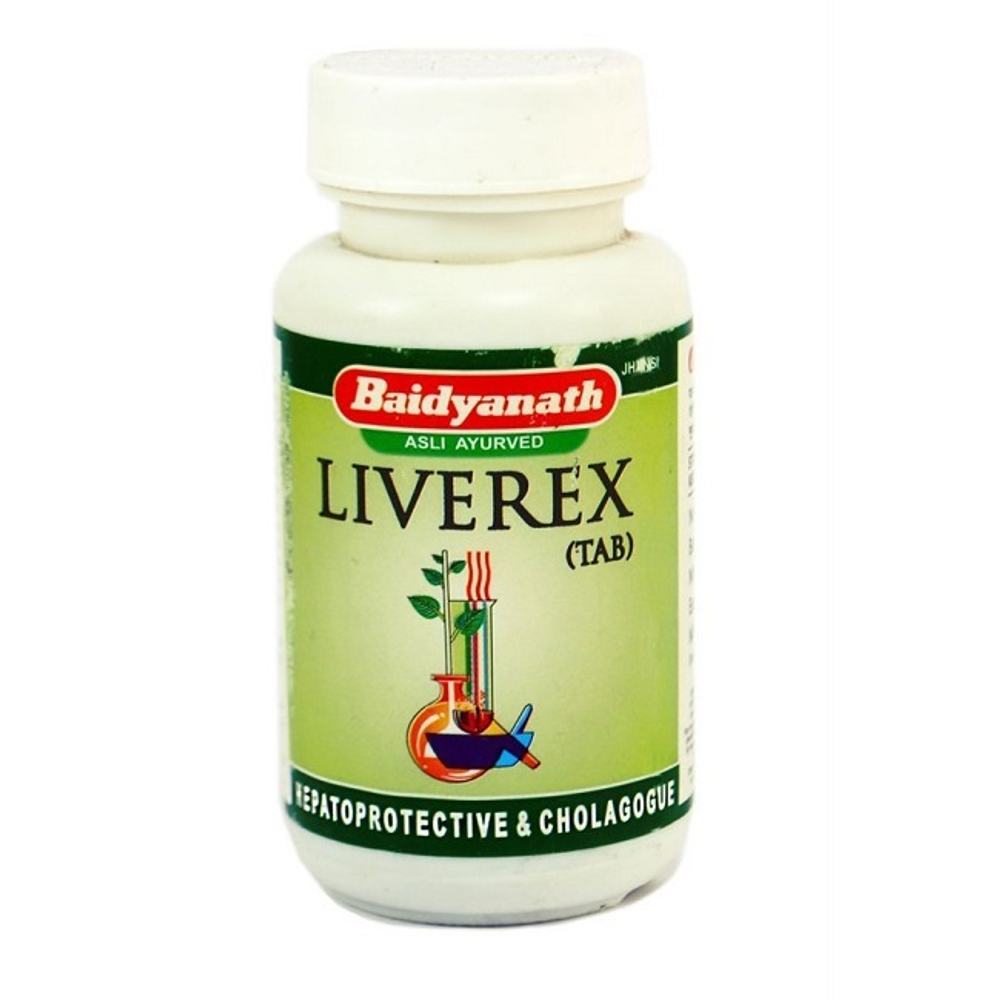 БАД Baidyanath Liverex (tab) Ливерекс Гепатопротектор 100 таб
