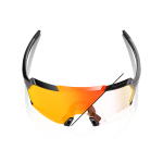 Спортивные очки 100% Korbin / Gloss Metallic Black / Orange Flash Mirror Photochromic